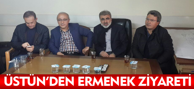 ÜSTÜN'DEN ERMENEK ZİYARETİ