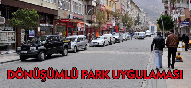 DÖNÜŞÜMLÜ PARK UYGULAMASI