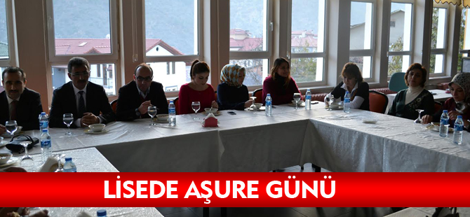 HAYME ANA MESLEKİ VE TEKNİK ANADOLU LİSESİ’NDE AŞURE GÜNÜ