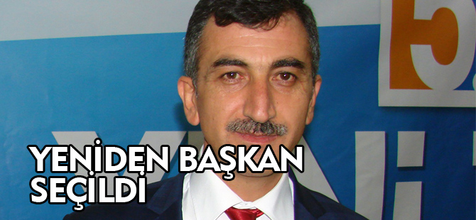 YENİDEN BAŞKAN SEÇİLDİ