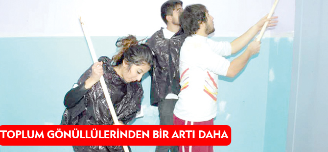 TOPLUM GÖNÜLLÜLERİNDEN BİR ARTI DAHA