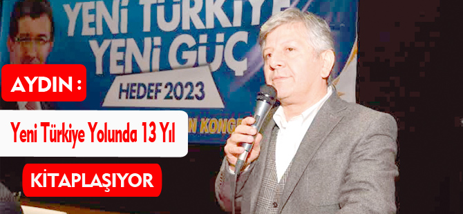 YENİ TÜRKİYE YOLUNDA 13 YIL KİTAP OLUYOR