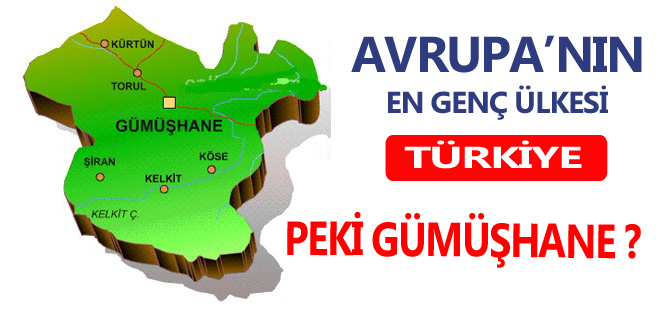 DOĞU KARADENİZ'DE EN GENÇ NÜFUS ?