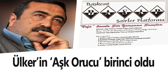 Ülker’in ‘Aşk Orucu’ birinci oldu