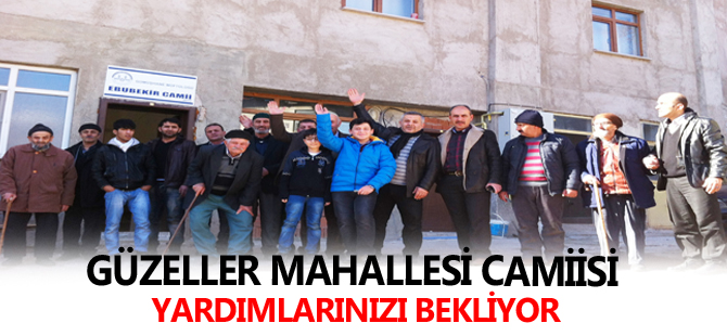 Ebubekir Camii yardımseverlerin himmetini bekliyor