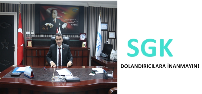 DOLANDIRICILARA İNANMAYIN!