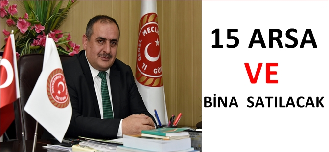 15 ARSA VE BİNA  SATILACAK