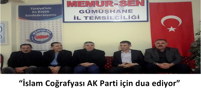 “İslam Coğrafyası AK Parti için dua ediyor”