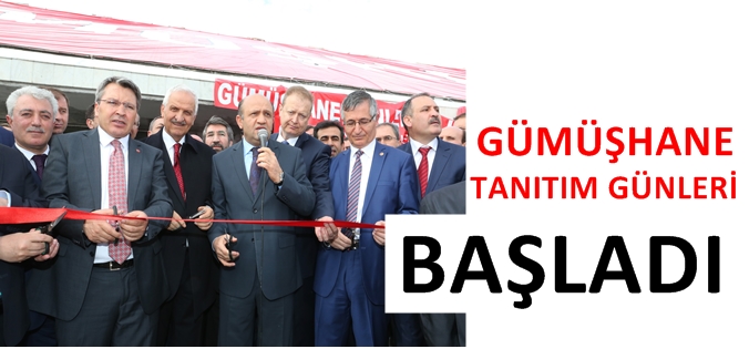 GÜMÜŞHANE TANITIM GÜNLERİ BAŞLADI