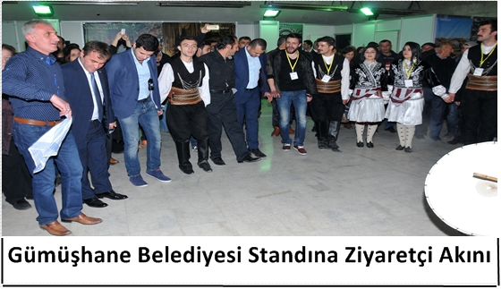 Gümüşhane Belediyesi Standına Ziyaretçi Akını