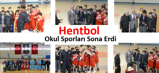 Hentbol Okul Sporları Sona Erdi