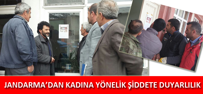 JANDARMA’DAN KADINA YÖNELİK ŞİDDETE DUYARLILIK