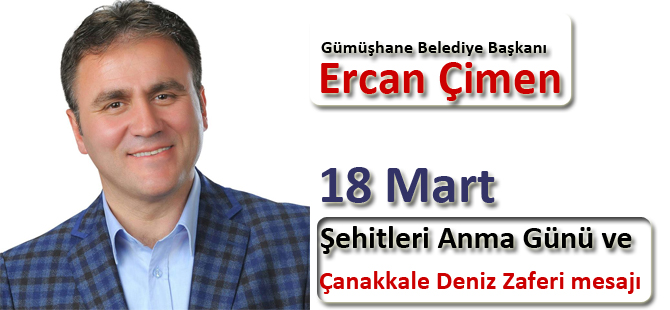 18 Mart Şehitleri Anma Günü ve Çanakkale Deniz Zaferi Mesajı