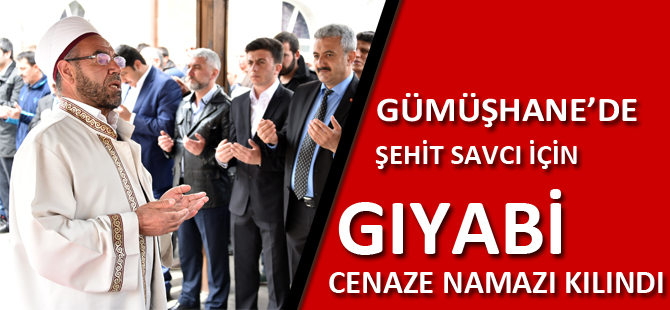 Gıyabi Cenaze Namazı Kılındı