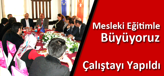 Mesleki Eğitimle Büyüyoruz Çalıştayı Yapıldı