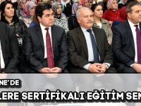 GÜMÜŞHANE’DE VELİLERE SERTİFİKALI EĞİTİM SEMİNERİ