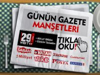 GAZETE MANŞETLERİ