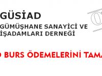 GÜSİAD BURS ÖDEMELERİNİ TAMAMLADI