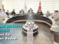 GÜMÜŞHANE BELEDİYE MECLİSİ TEMMUZ AYI TOPLANTILARI BAŞLADI