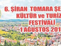 ŞİRAN'DA 6.KEZ FESTİVAL COŞKUSU YAŞANACAK