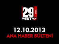 ANA HABER BÜLTENİ 12.10.2013