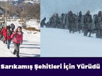 Dağcılar Sarıkamış Şehitleri İçin Yürüdü