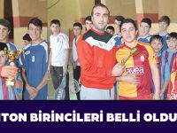 BADMİNTON BİRİNCİLERİ BELLİ OLDU