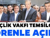 GENÇLİK VAKFI TEMSİLCİLİĞİ TÖRENLE AÇILDI