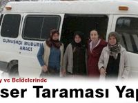 Kelkit'in Köy ve Beldelerinde Kanser Taraması Yapıldı