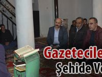 Gazetecilerden Şehide Vefa