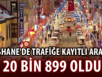 GÜMÜŞHANE'DE TRAFİĞE KAYITLI ARAÇ SAYISI 20 BİN 899 OLDU