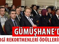 GÜMÜŞHANE’DE VERGİ REKORTMENLERİ