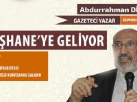 GAZETECİ YAZAR ABDURRAHMAN DİLİPAK GÜMÜŞHANE'YE GELİYOR