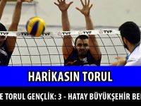 GÜMÜŞHANE TORUL GENÇLİK: 3 - HATAY BÜYÜKŞEHİR BELEDİYESİ: 0