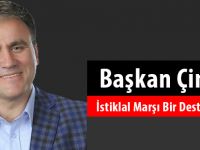 Başkan Çimen: İstiklal Marşı bir destanın adıdır