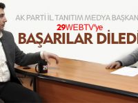 29WEBTV'YE BAŞARILAR DİLEDİ