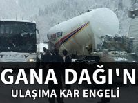 ZİGANA DAĞI'NDA ULAŞIMA KAR ENGELİ