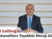 Vali Salihoğlu Gümüşhanelilere Teşekkür Mesajı Gönderdi