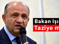 Bakan Işık’tan taziye mesajı