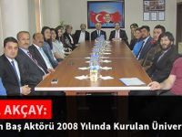 Büyümenin Baş Aktörü 2008 Yılında Kurulan Üniversitemizdir.