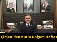 Başkan Çimen'den Kutlu Doğum Haftası mesajı