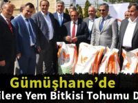 Gümüşhane’de üreticilere yem bitkisi tohumu desteği