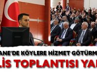 GÜMÜŞHANE’DE KÖYLERE HİZMET GÖTÜRME BİRLİĞİ MECLİS TOPLANTISI YAPILDI