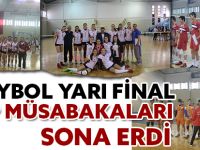 VOLEYBOL YARI FİNAL GRUP MÜSABAKALARI SONA ERDİ