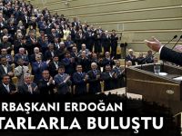 CUMHURBAŞKANI ERDOĞAN MUHTARLARLA BULUŞTU