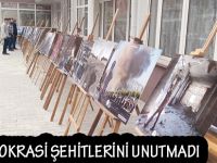 KYK DEMOKRASİ ŞEHİTLERİNİ UNUTMADI