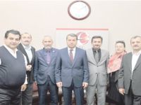 Eskişehir Valisi Çelik’e hayırlı olsun ziyareti