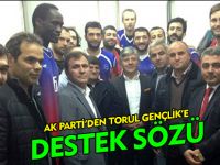 ADAY ADAYLARINDAN TORUL GENÇLİK'E DESTEK SÖZÜ