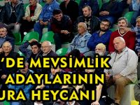 Rize'de Mevsimlik İşçi Adaylarının Kura Heyecanı