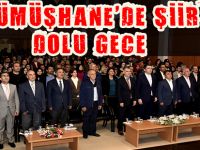 Gümüşhane’de şiir dolu gece